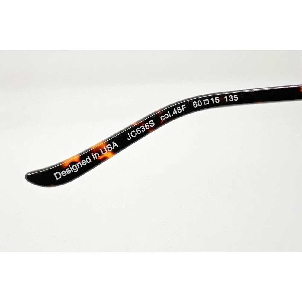 Just Cavalli Eyeglasses Women Brown JC636S Snake Detail 60-15-135